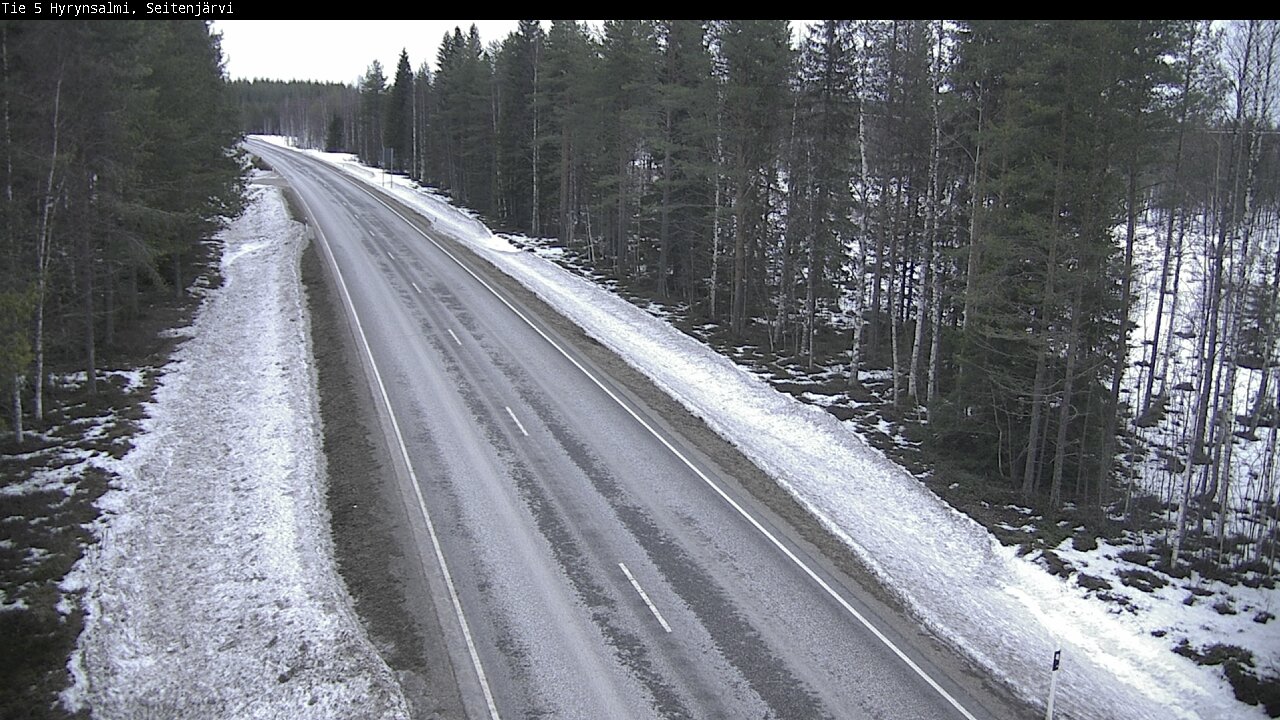 Kelikamerat Kuva Tie 5 Hyrynsalmi, Seitenjärvi, Hyrynsalmi, Kainuu