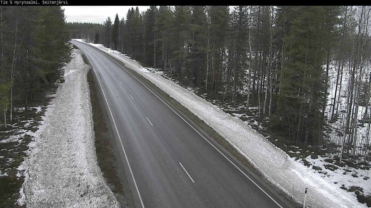 Kelikamerat Kuva Tie 5 Hyrynsalmi, Seitenjärvi, Hyrynsalmi, Kainuu
