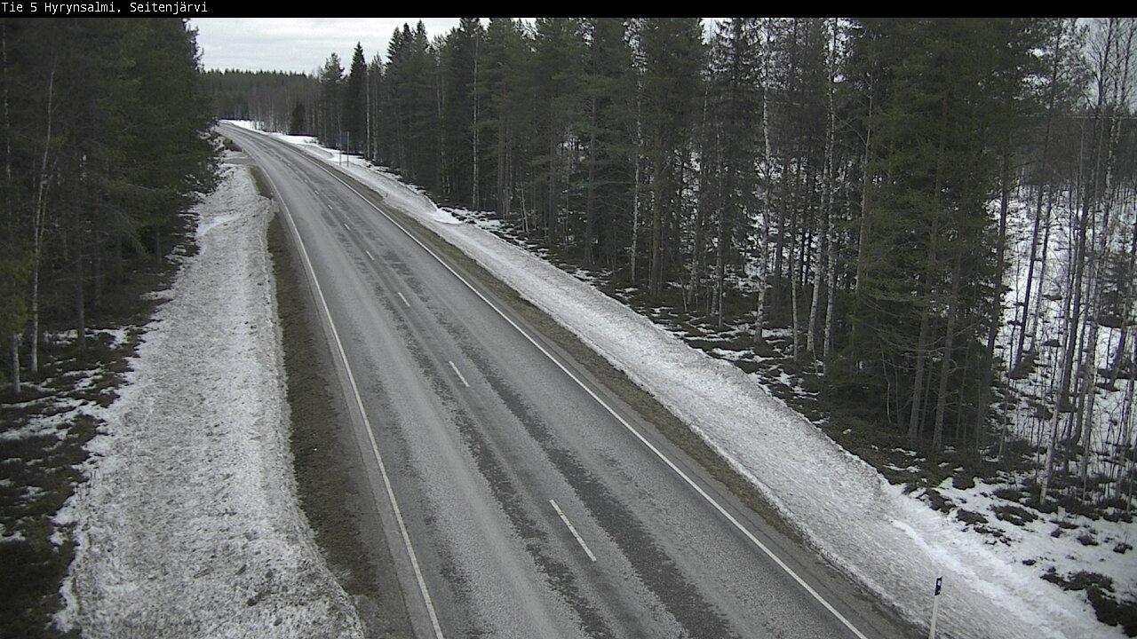 Kelikamerat Kuva Tie 5 Hyrynsalmi, Seitenjärvi, Hyrynsalmi, Kainuu