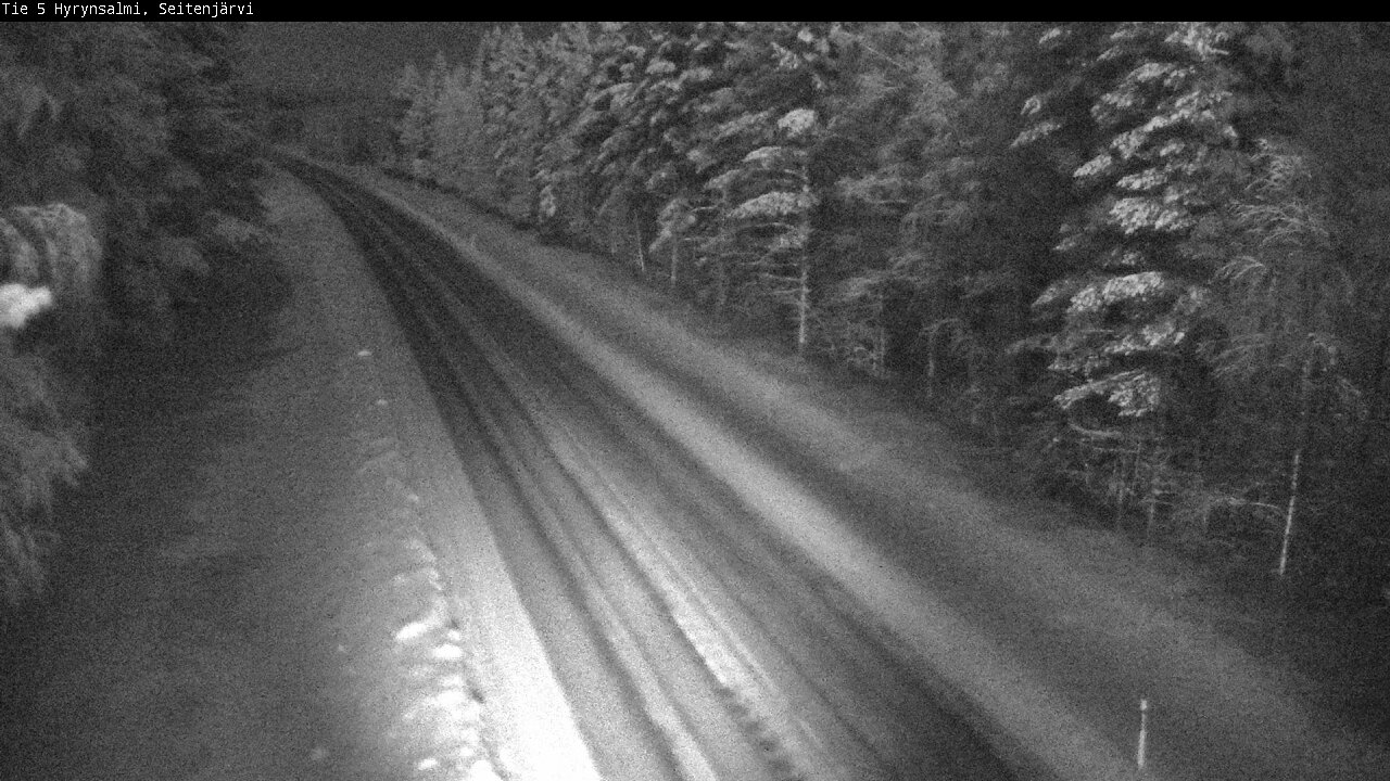 Kelikamerat Kuva Tie 5 Hyrynsalmi, Seitenjärvi, Hyrynsalmi, Kainuu