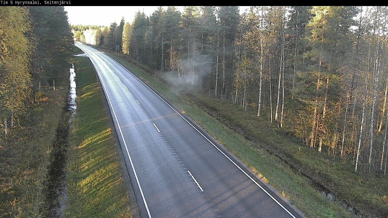 Kelikamerat Kuva Tie 5 Hyrynsalmi, Seitenjärvi, Hyrynsalmi, Kainuu
