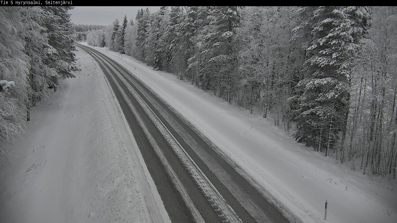 Kelikamerat Kuva Tie 5 Hyrynsalmi, Seitenjärvi, Hyrynsalmi, Kainuu