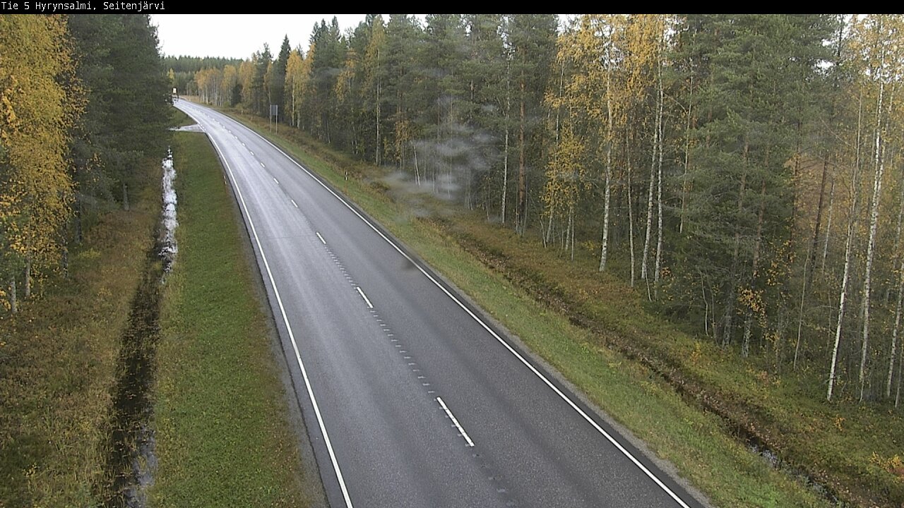 Kelikamerat Kuva Tie 5 Hyrynsalmi, Seitenjärvi, Hyrynsalmi, Kainuu