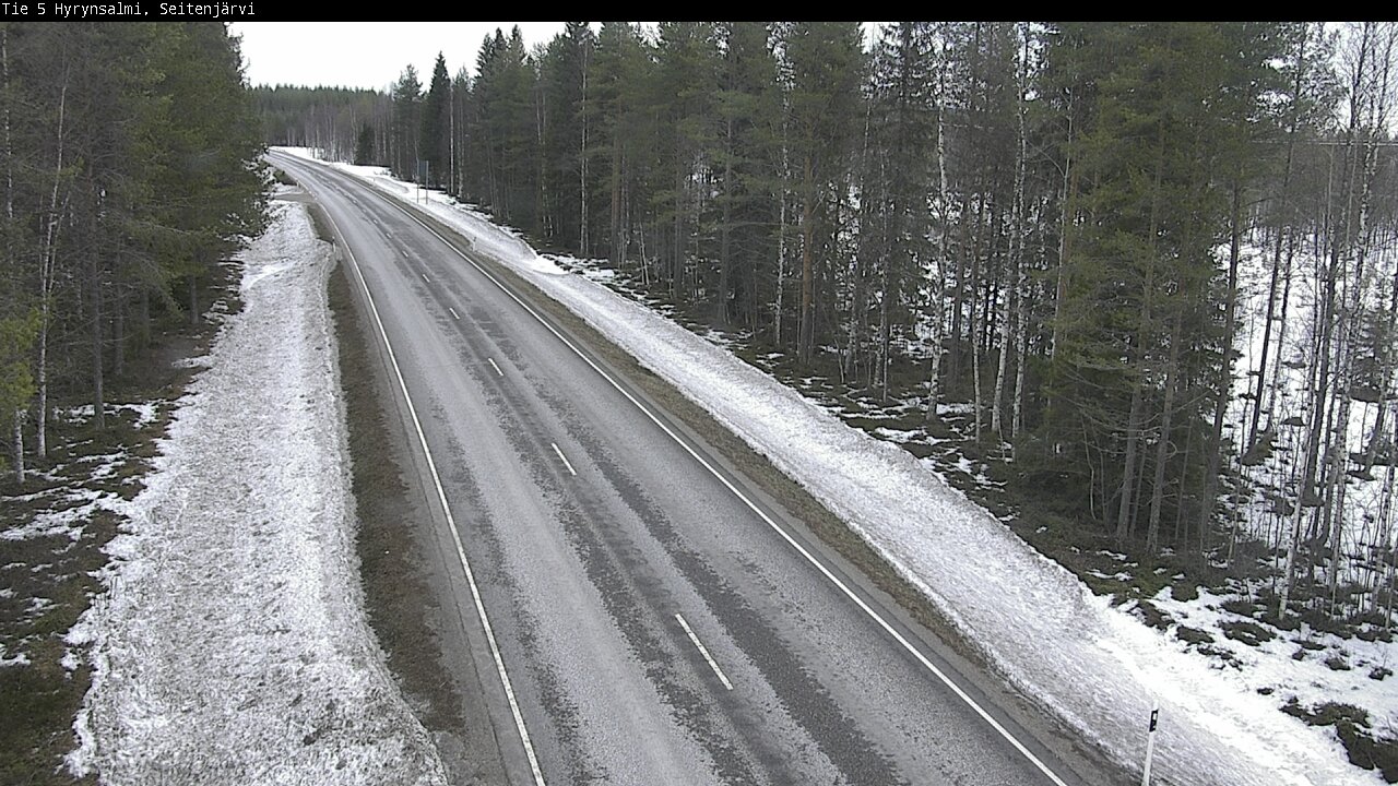 Kelikamerat Kuva Tie 5 Hyrynsalmi, Seitenjärvi, Hyrynsalmi, Kainuu