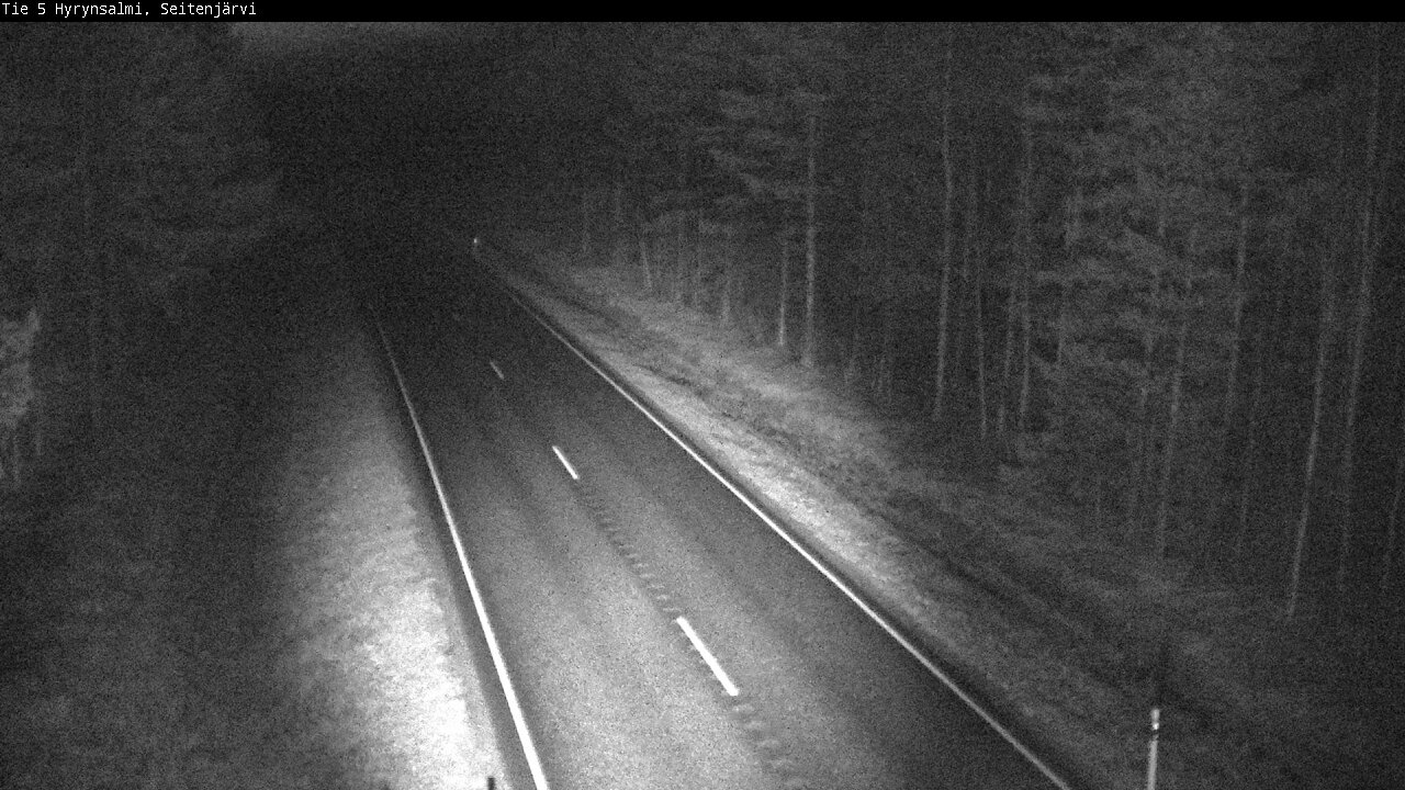 Kelikamerat Kuva Tie 5 Hyrynsalmi, Seitenjärvi, Hyrynsalmi, Kainuu