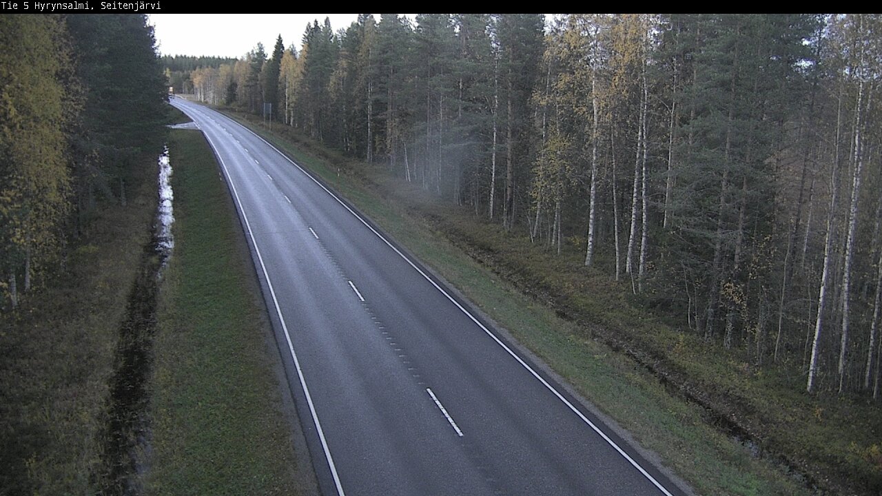 Kelikamerat Kuva Tie 5 Hyrynsalmi, Seitenjärvi, Hyrynsalmi, Kainuu