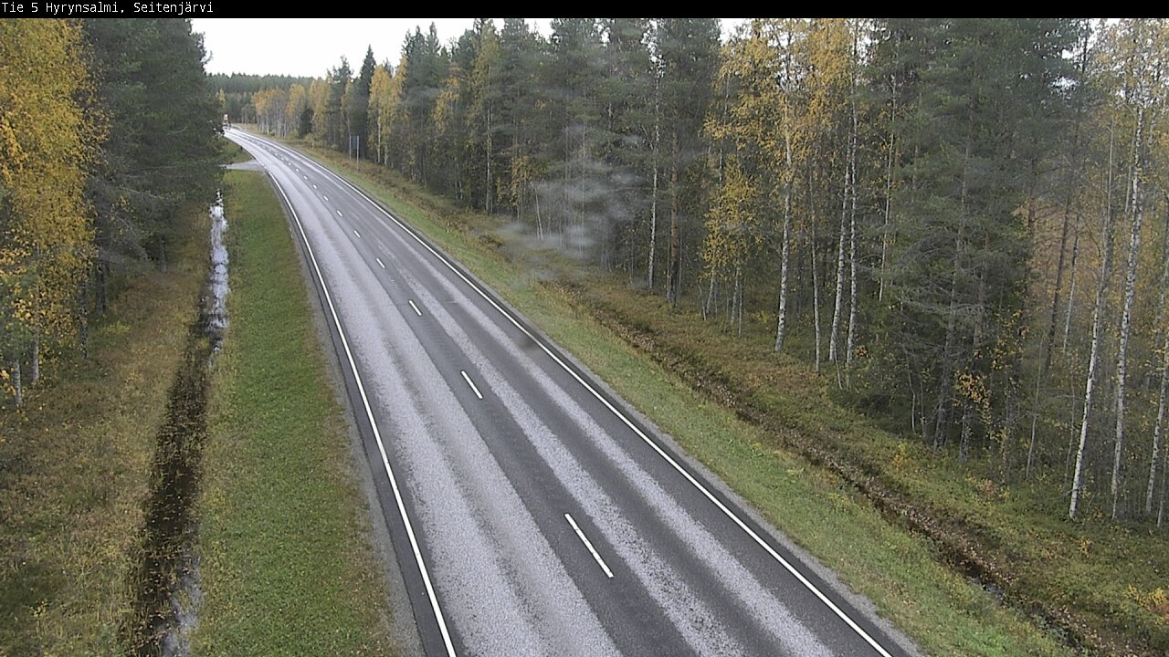 Kelikamerat Kuva Tie 5 Hyrynsalmi, Seitenjärvi, Hyrynsalmi, Kainuu