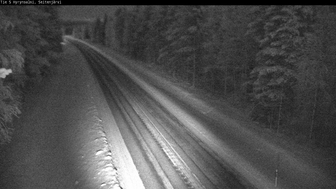 Kelikamerat Kuva Tie 5 Hyrynsalmi, Seitenjärvi, Hyrynsalmi, Kainuu