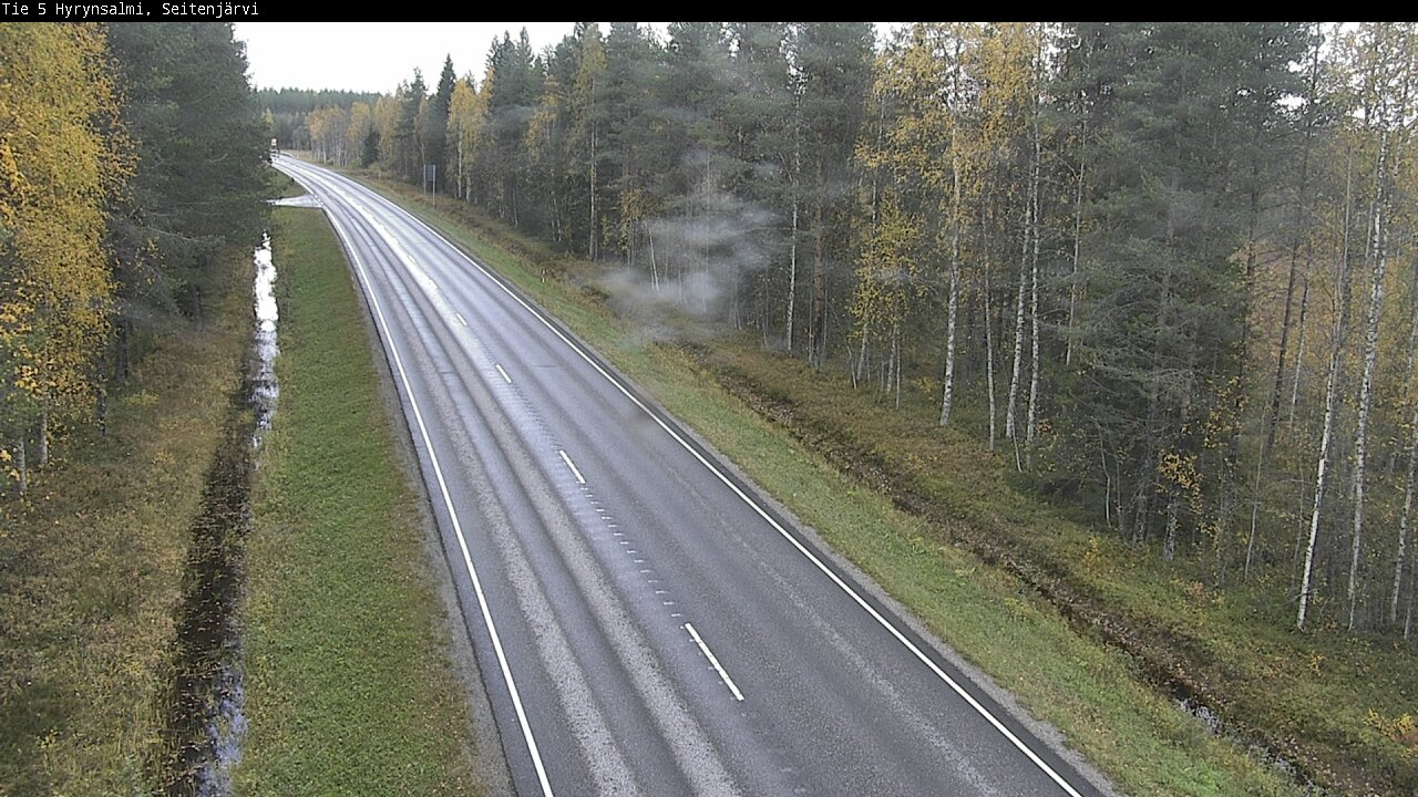 Kelikamerat Kuva Tie 5 Hyrynsalmi, Seitenjärvi, Hyrynsalmi, Kainuu