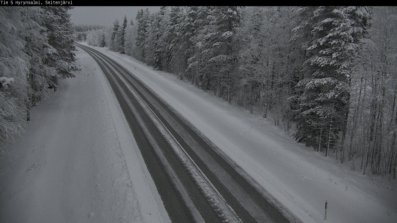 Kelikamerat Kuva Tie 5 Hyrynsalmi, Seitenjärvi, Hyrynsalmi, Kainuu