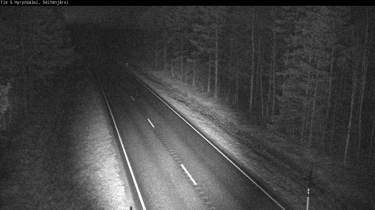 Kelikamerat Kuva Tie 5 Hyrynsalmi, Seitenjärvi, Hyrynsalmi, Kainuu