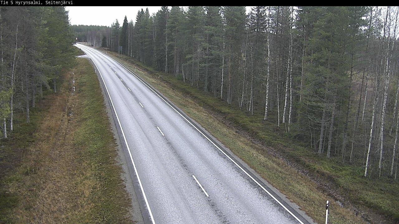 Kelikamerat Kuva Tie 5 Hyrynsalmi, Seitenjärvi, Hyrynsalmi, Kainuu