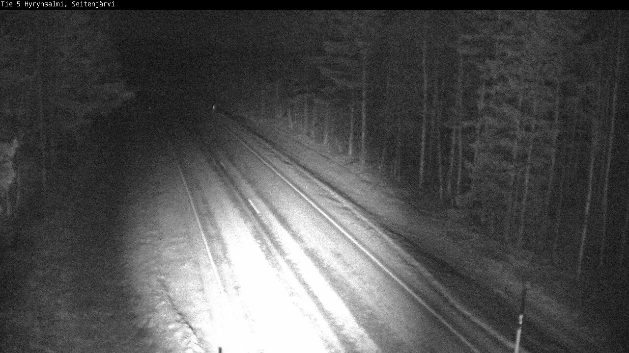 Kelikamerat Kuva Tie 5 Hyrynsalmi, Seitenjärvi, Hyrynsalmi, Kainuu