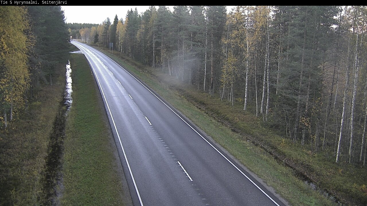 Kelikamerat Kuva Tie 5 Hyrynsalmi, Seitenjärvi, Hyrynsalmi, Kainuu