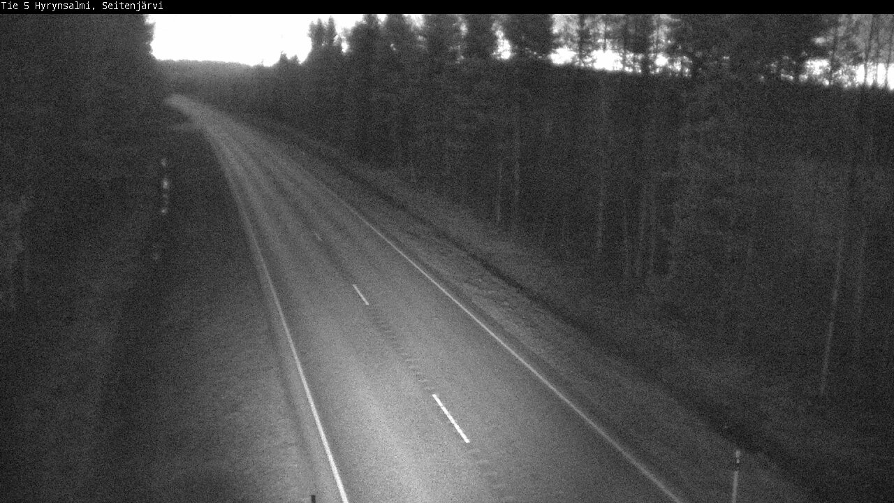 Kelikamerat Kuva Tie 5 Hyrynsalmi, Seitenjärvi, Hyrynsalmi, Kainuu