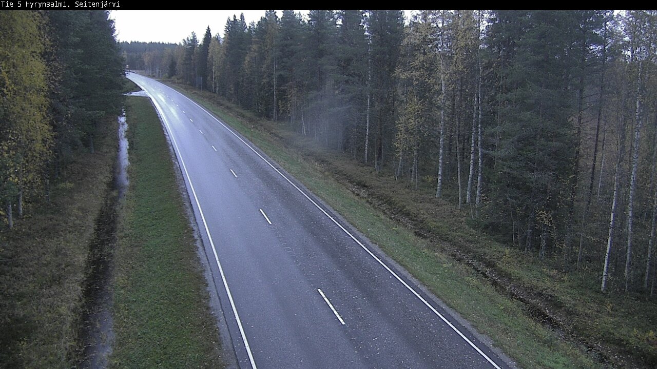 Kelikamerat Kuva Tie 5 Hyrynsalmi, Seitenjärvi, Hyrynsalmi, Kainuu