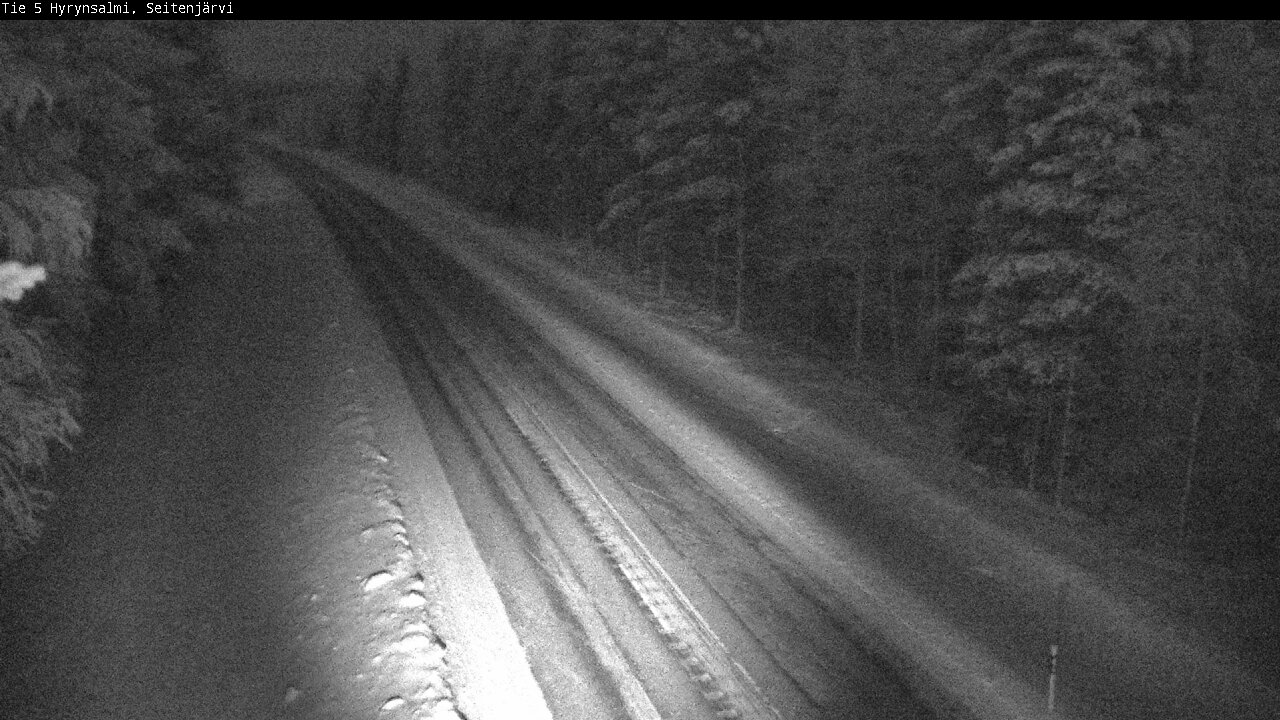 Kelikamerat Kuva Tie 5 Hyrynsalmi, Seitenjärvi, Hyrynsalmi, Kainuu