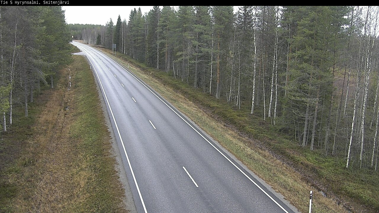 Kelikamerat Kuva Tie 5 Hyrynsalmi, Seitenjärvi, Hyrynsalmi, Kainuu