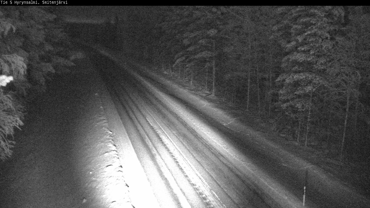 Kelikamerat Kuva Tie 5 Hyrynsalmi, Seitenjärvi, Hyrynsalmi, Kainuu