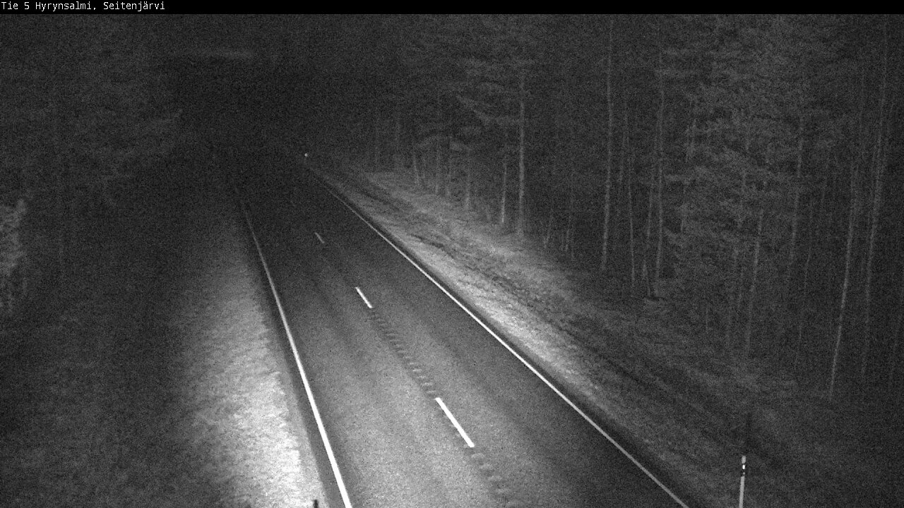 Kelikamerat Kuva Tie 5 Hyrynsalmi, Seitenjärvi, Hyrynsalmi, Kainuu