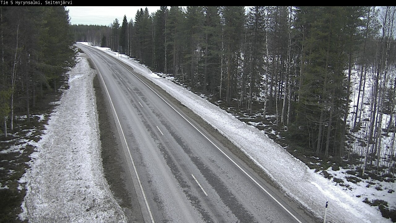 Kelikamerat Kuva Tie 5 Hyrynsalmi, Seitenjärvi, Hyrynsalmi, Kainuu