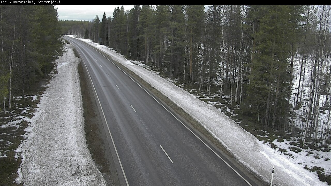 Kelikamerat Kuva Tie 5 Hyrynsalmi, Seitenjärvi, Hyrynsalmi, Kainuu