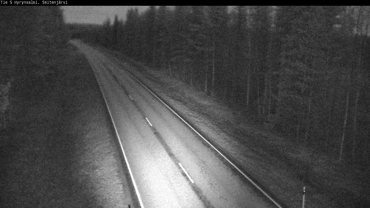 Kelikamerat Kuva Tie 5 Hyrynsalmi, Seitenjärvi, Hyrynsalmi, Kainuu