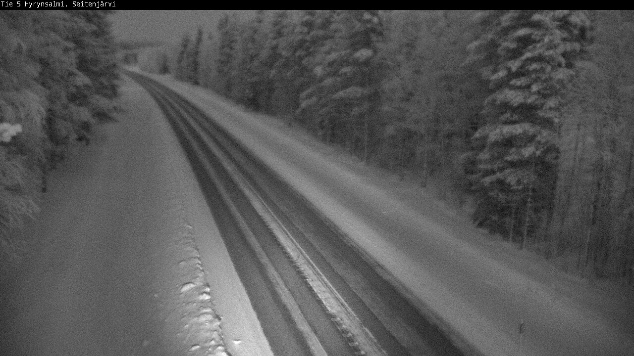 Kelikamerat Kuva Tie 5 Hyrynsalmi, Seitenjärvi, Hyrynsalmi, Kainuu