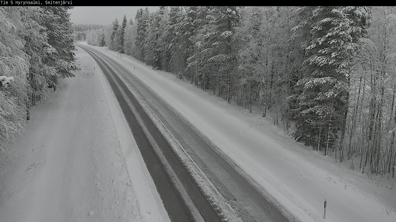 Kelikamerat Kuva Tie 5 Hyrynsalmi, Seitenjärvi, Hyrynsalmi, Kainuu