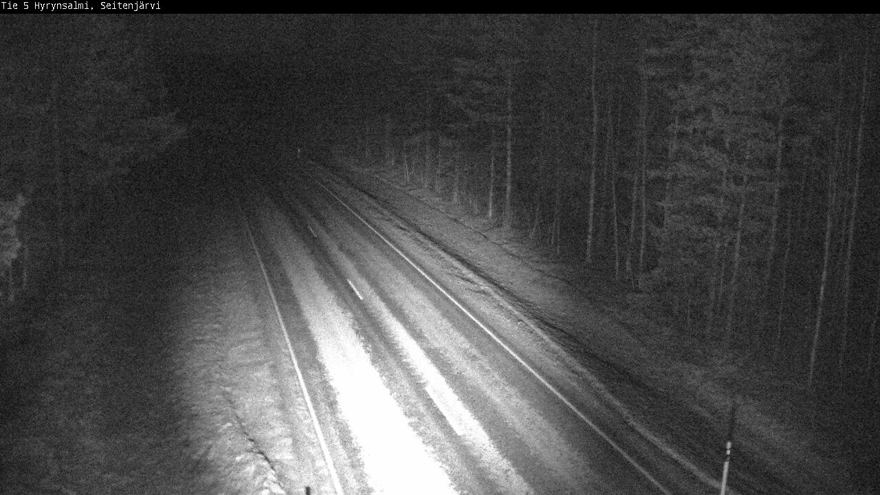 Kelikamerat Kuva Tie 5 Hyrynsalmi, Seitenjärvi, Hyrynsalmi, Kainuu