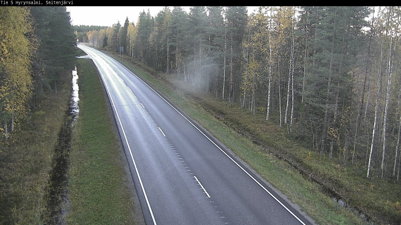 Kelikamerat Kuva Tie 5 Hyrynsalmi, Seitenjärvi, Hyrynsalmi, Kainuu