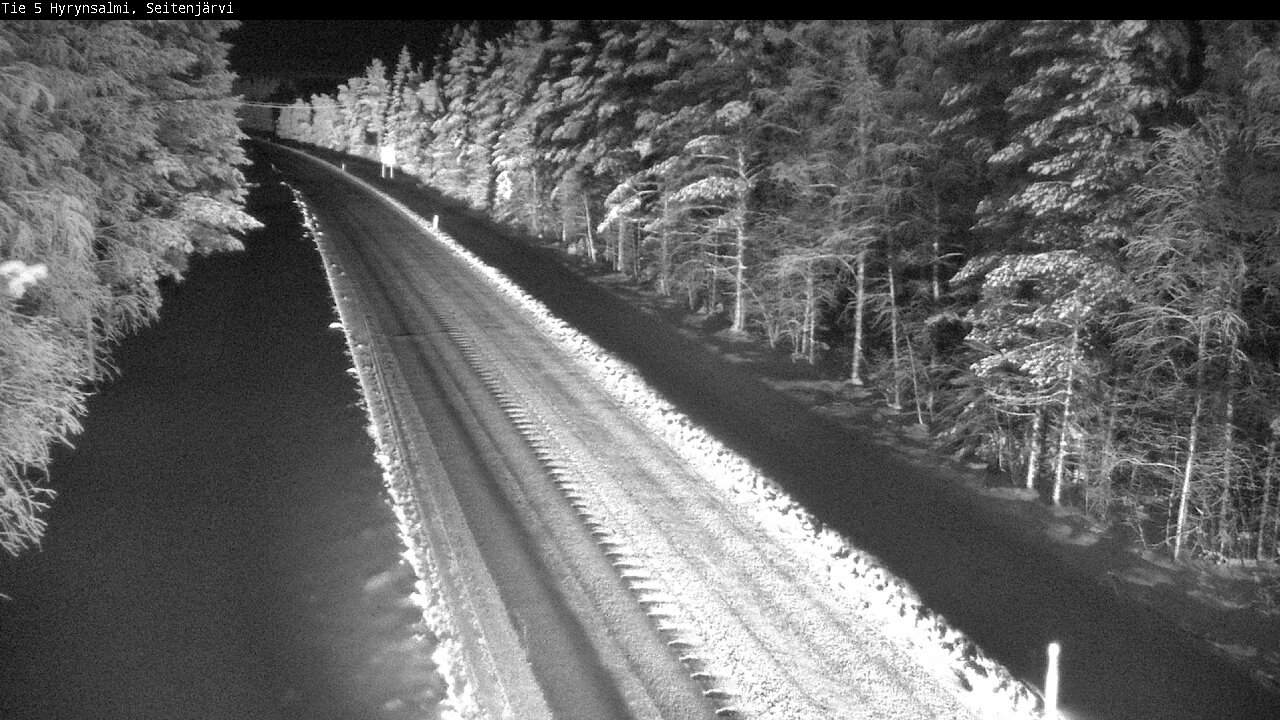 Kelikamerat Kuva Tie 5 Hyrynsalmi, Seitenjärvi, Hyrynsalmi, Kainuu