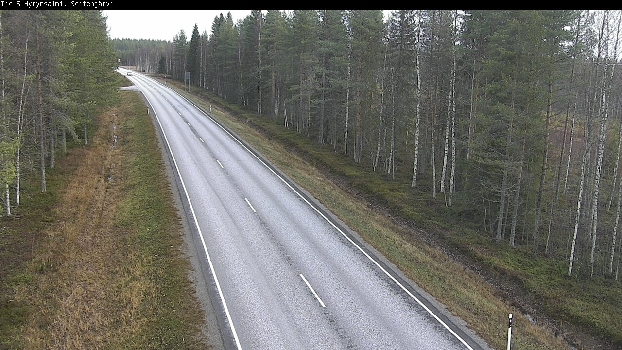 Kelikamerat Kuva Tie 5 Hyrynsalmi, Seitenjärvi, Hyrynsalmi, Kainuu