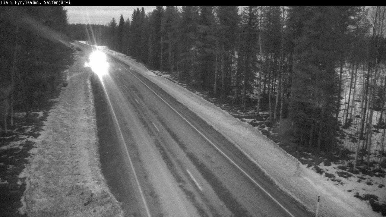 Kelikamerat Kuva Tie 5 Hyrynsalmi, Seitenjärvi, Hyrynsalmi, Kainuu