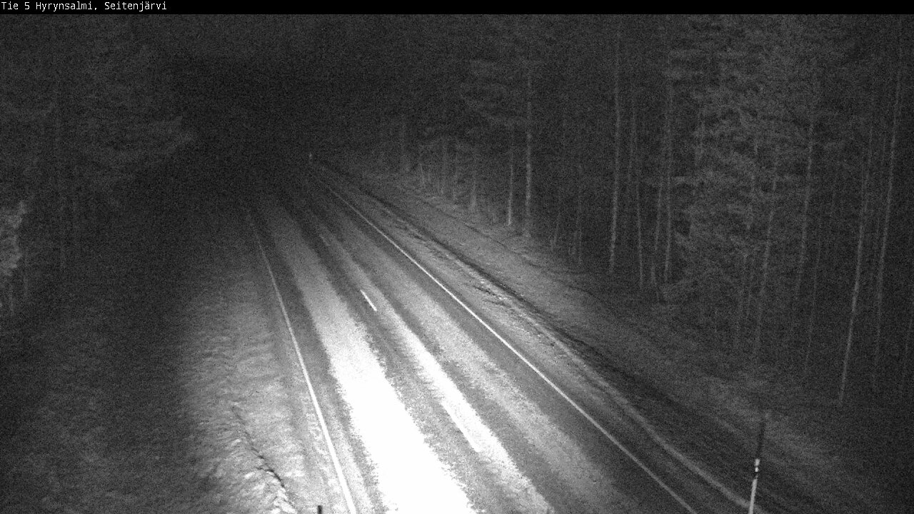 Kelikamerat Kuva Tie 5 Hyrynsalmi, Seitenjärvi, Hyrynsalmi, Kainuu