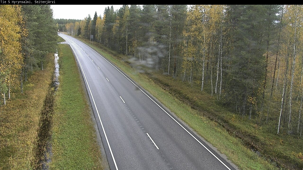 Kelikamerat Kuva Tie 5 Hyrynsalmi, Seitenjärvi, Hyrynsalmi, Kainuu