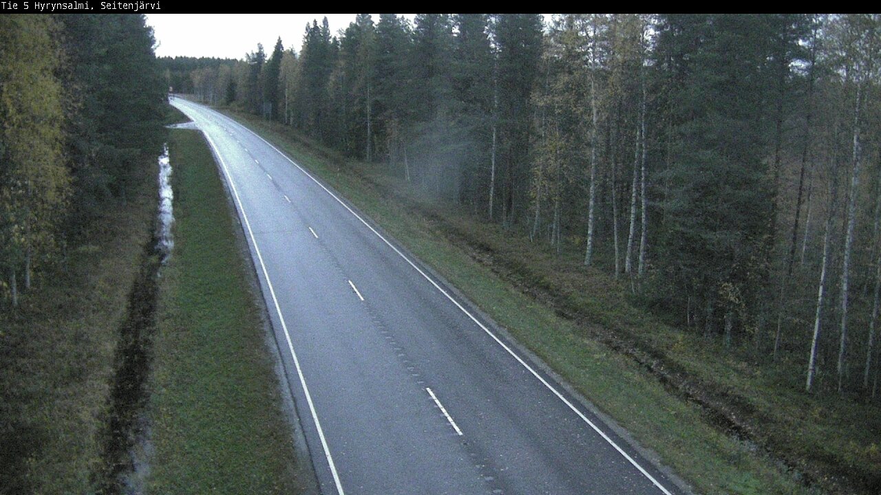 Kelikamerat Kuva Tie 5 Hyrynsalmi, Seitenjärvi, Hyrynsalmi, Kainuu