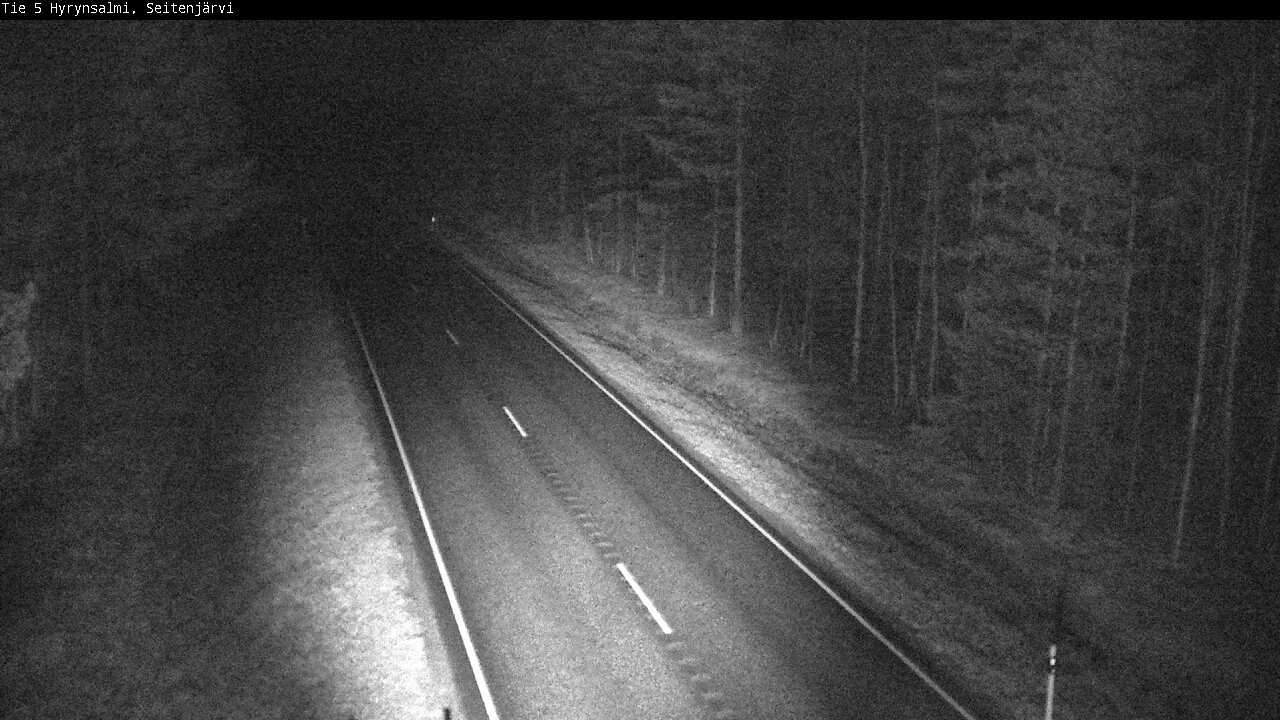 Kelikamerat Kuva Tie 5 Hyrynsalmi, Seitenjärvi, Hyrynsalmi, Kainuu