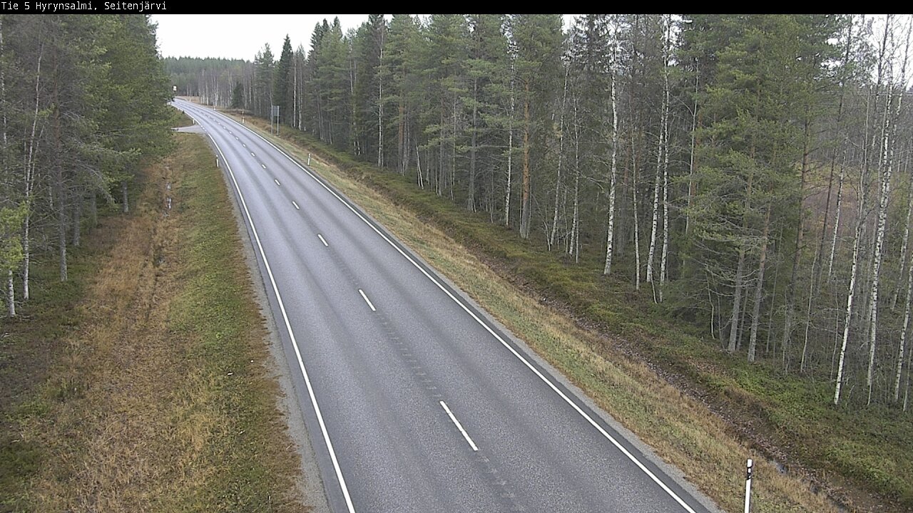 Kelikamerat Kuva Tie 5 Hyrynsalmi, Seitenjärvi, Hyrynsalmi, Kainuu