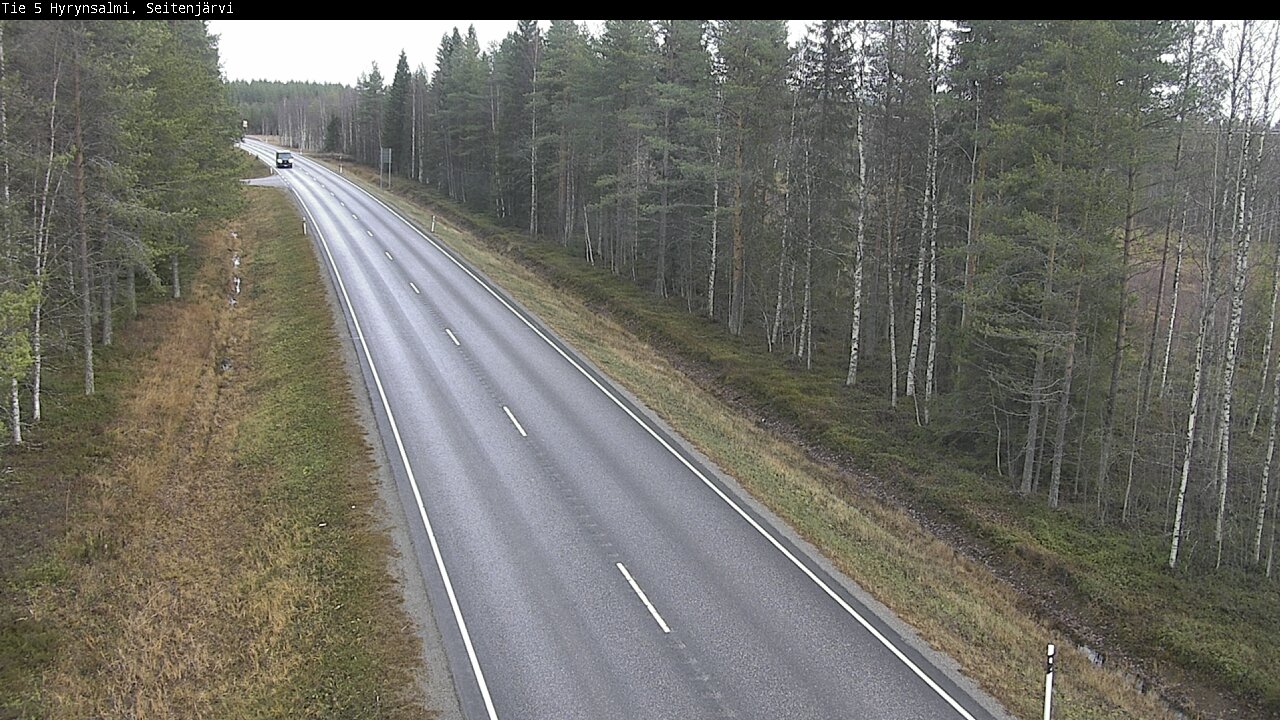 Kelikamerat Kuva Tie 5 Hyrynsalmi, Seitenjärvi, Hyrynsalmi, Kainuu