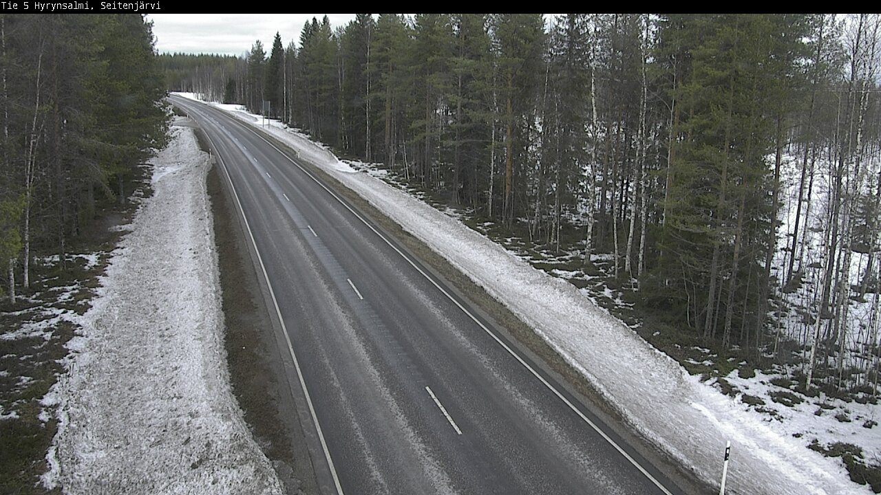 Kelikamerat Kuva Tie 5 Hyrynsalmi, Seitenjärvi, Hyrynsalmi, Kainuu