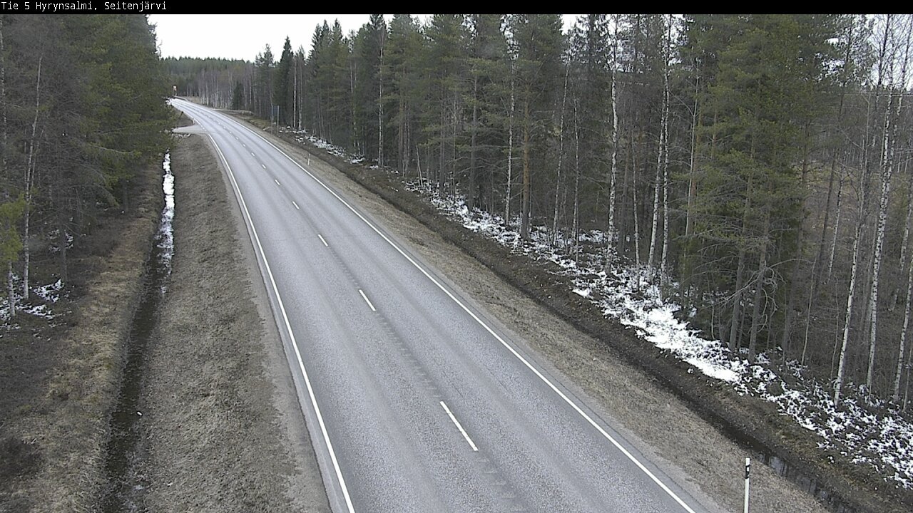 Kelikamerat Kuva Tie 5 Hyrynsalmi, Seitenjärvi, Hyrynsalmi, Kainuu