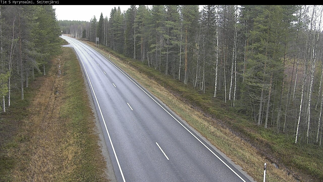 Kelikamerat Kuva Tie 5 Hyrynsalmi, Seitenjärvi, Hyrynsalmi, Kainuu