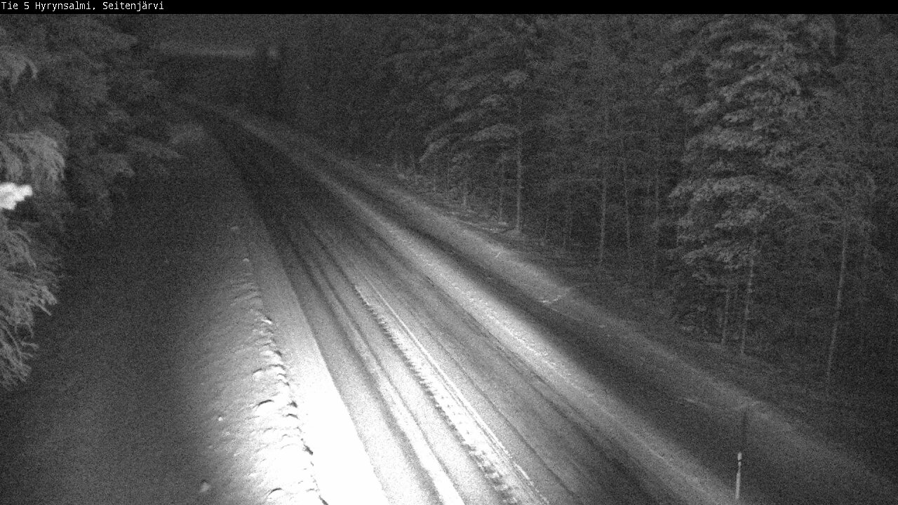 Kelikamerat Kuva Tie 5 Hyrynsalmi, Seitenjärvi, Hyrynsalmi, Kainuu