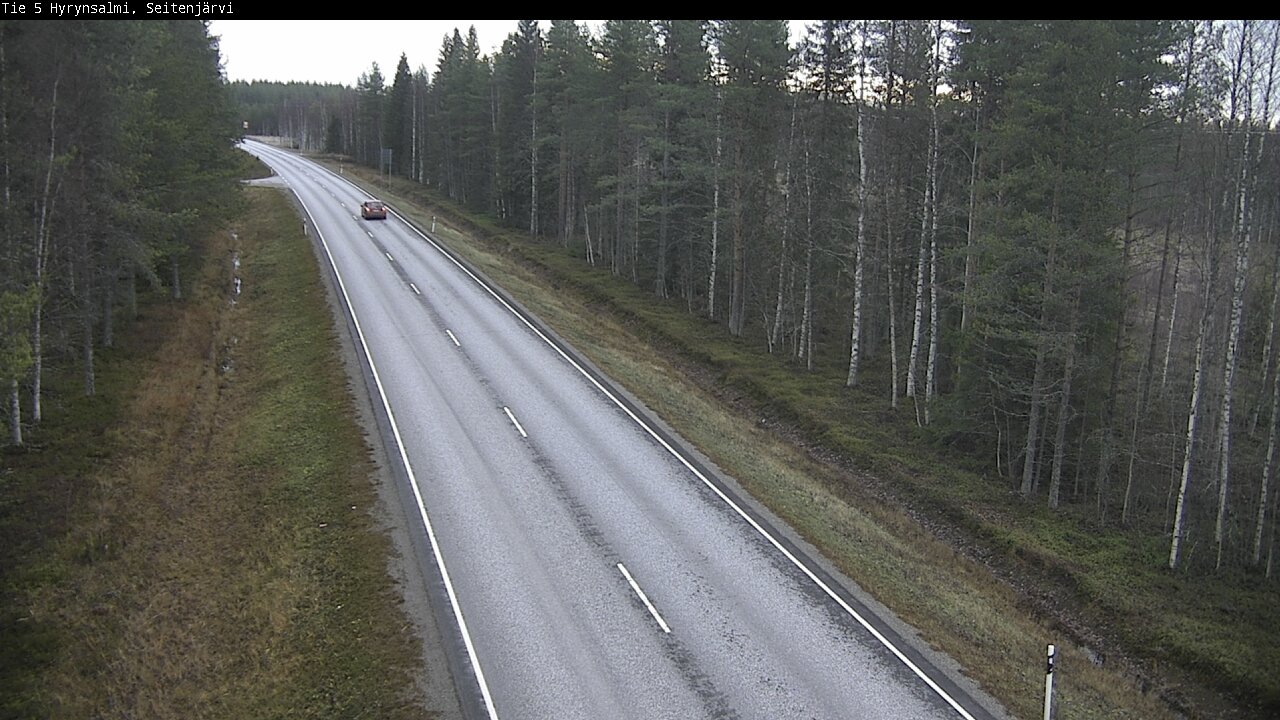 Kelikamerat Kuva Tie 5 Hyrynsalmi, Seitenjärvi, Hyrynsalmi, Kainuu