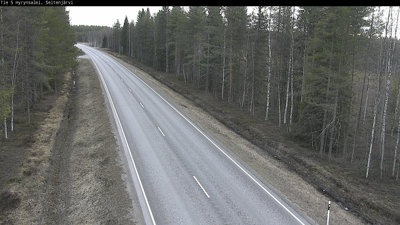 Kelikamerat Kuva Tie 5 Hyrynsalmi, Seitenjärvi, Hyrynsalmi, Kainuu