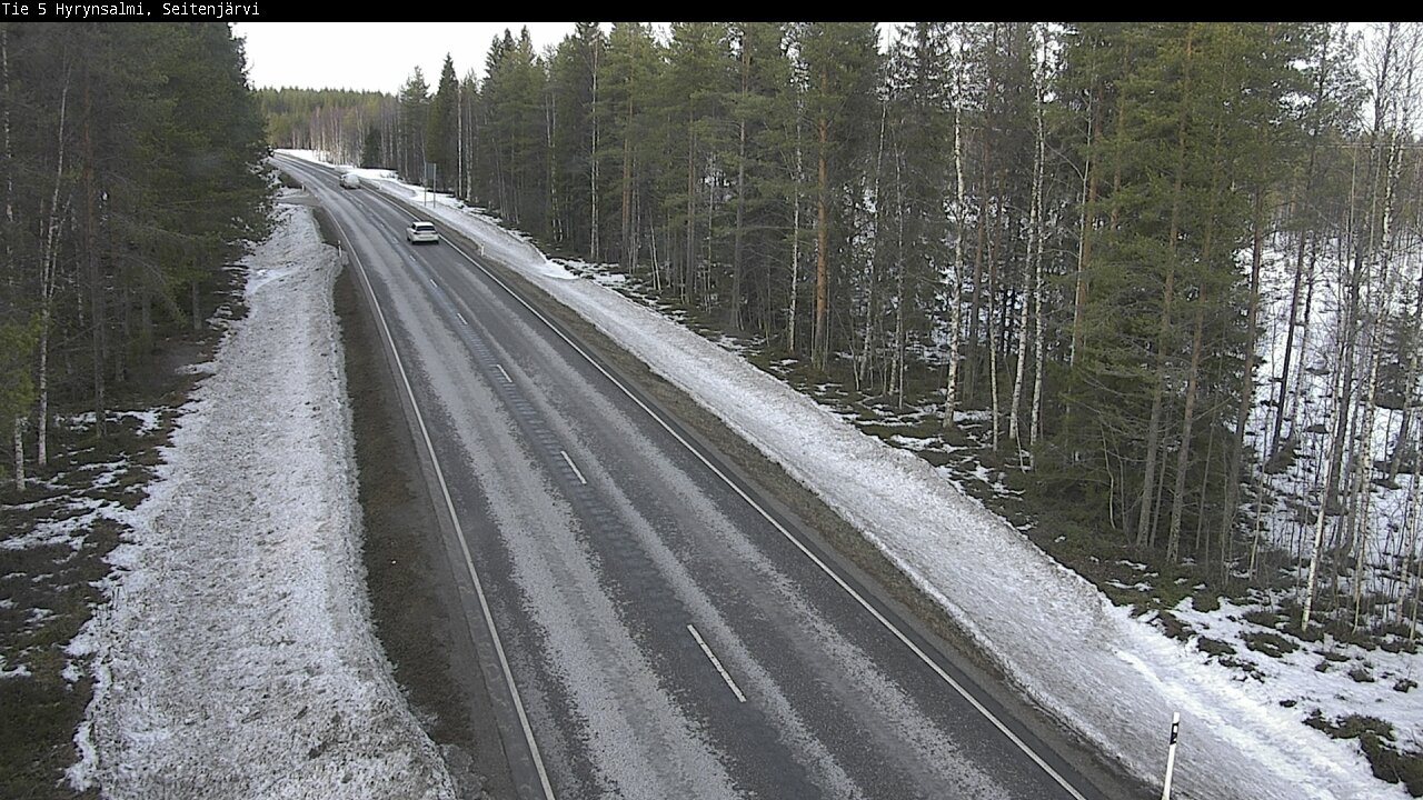 Kelikamerat Kuva Tie 5 Hyrynsalmi, Seitenjärvi, Hyrynsalmi, Kainuu