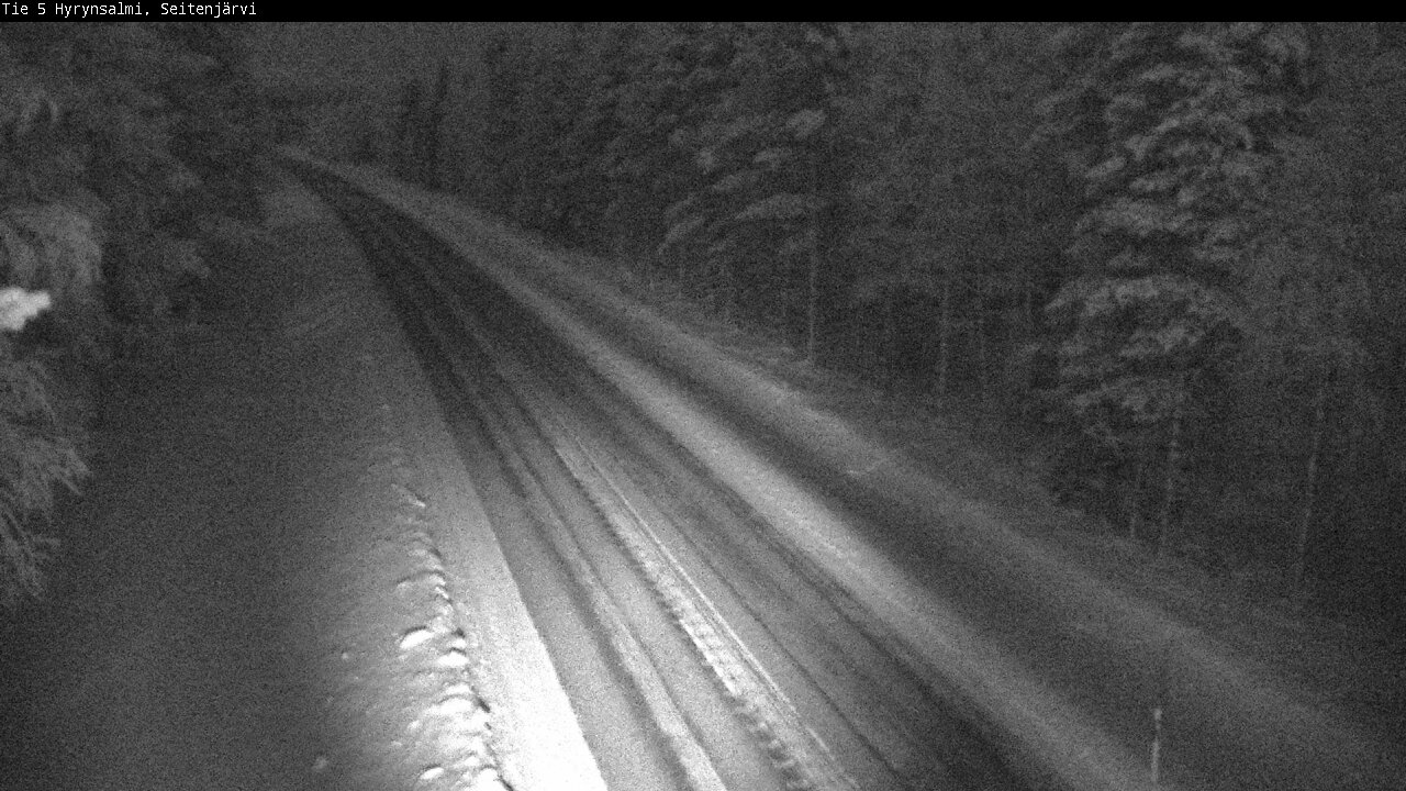 Kelikamerat Kuva Tie 5 Hyrynsalmi, Seitenjärvi, Hyrynsalmi, Kainuu