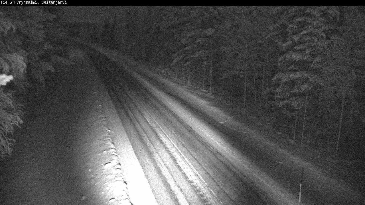 Kelikamerat Kuva Tie 5 Hyrynsalmi, Seitenjärvi, Hyrynsalmi, Kainuu