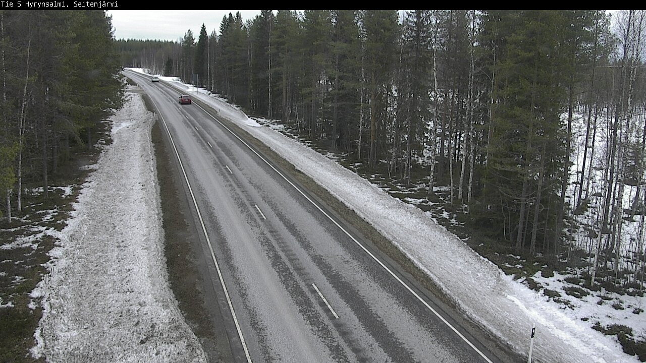 Kelikamerat Kuva Tie 5 Hyrynsalmi, Seitenjärvi, Hyrynsalmi, Kainuu